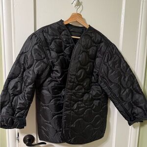 Black Quilted Jacket